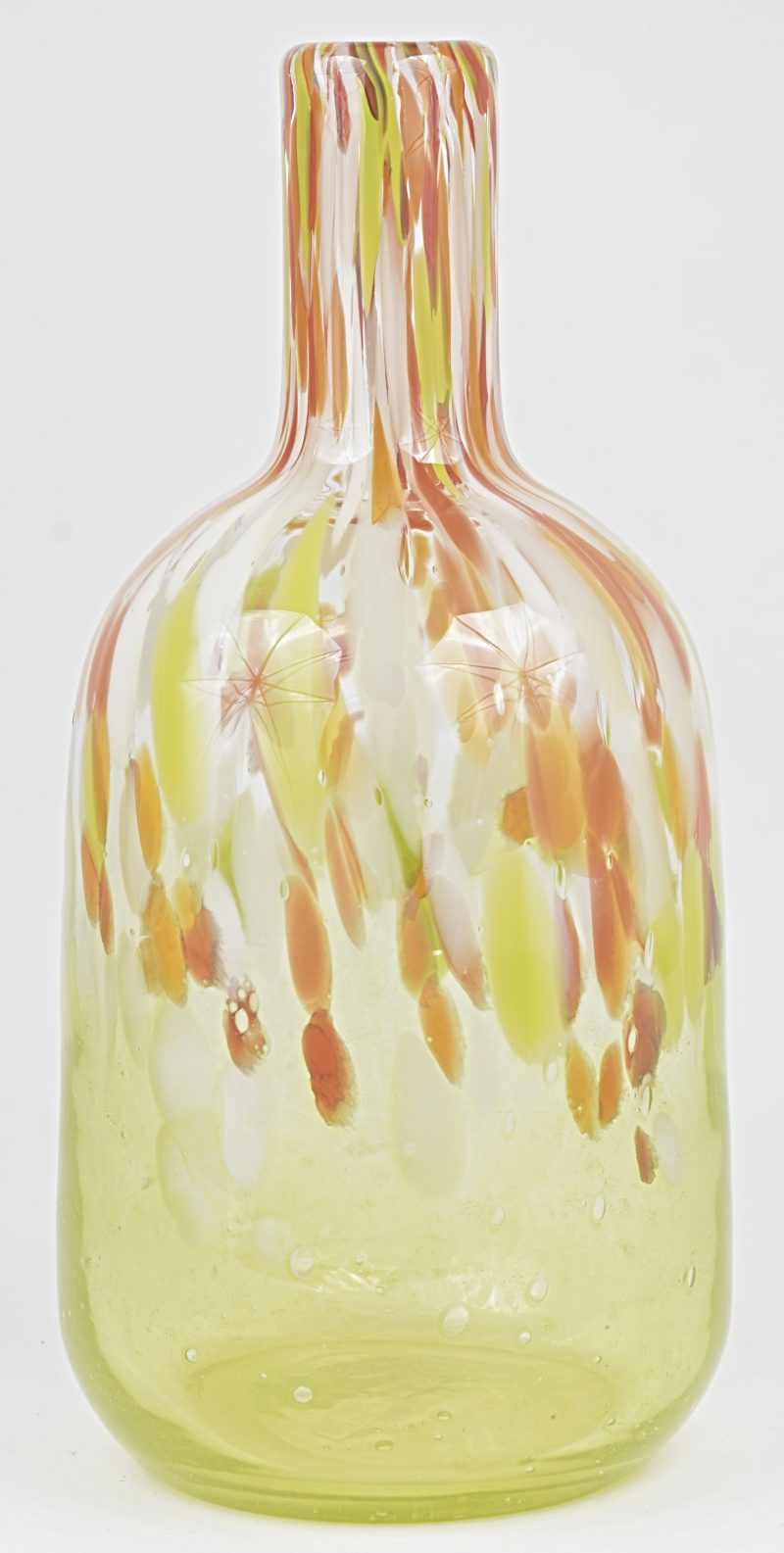 Vaas van meerkleurig Muranoglas.