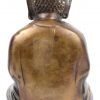 Een zittende Thaise Boeddha van brons.