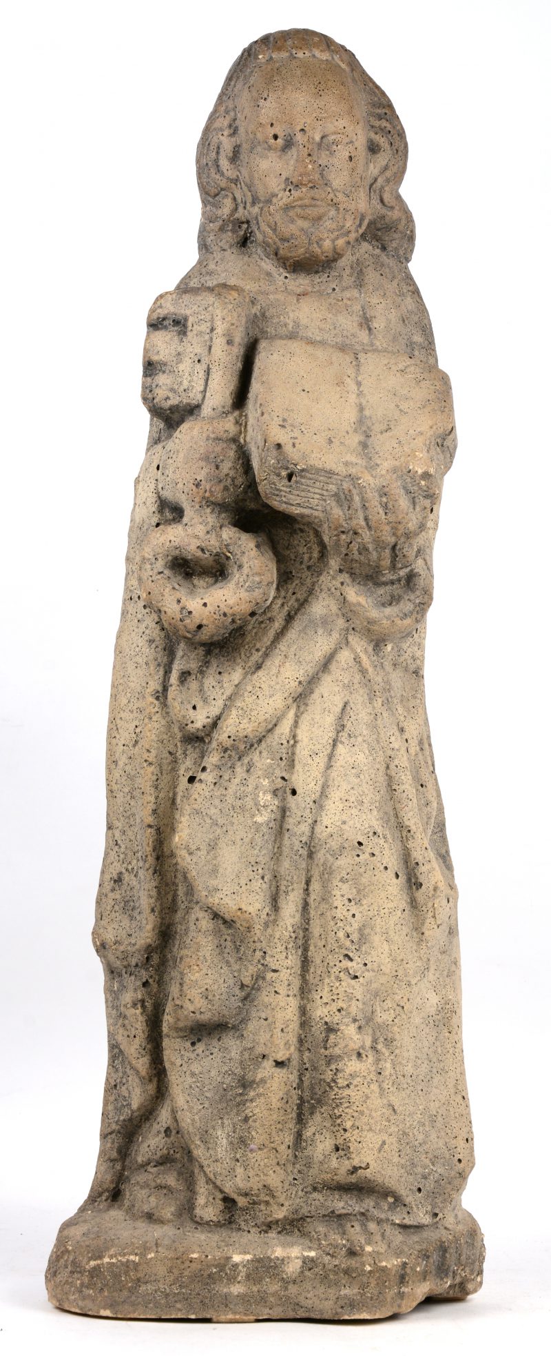 “Sint Pieter”. Een stenen beeld. Omstreeks 1700(?).