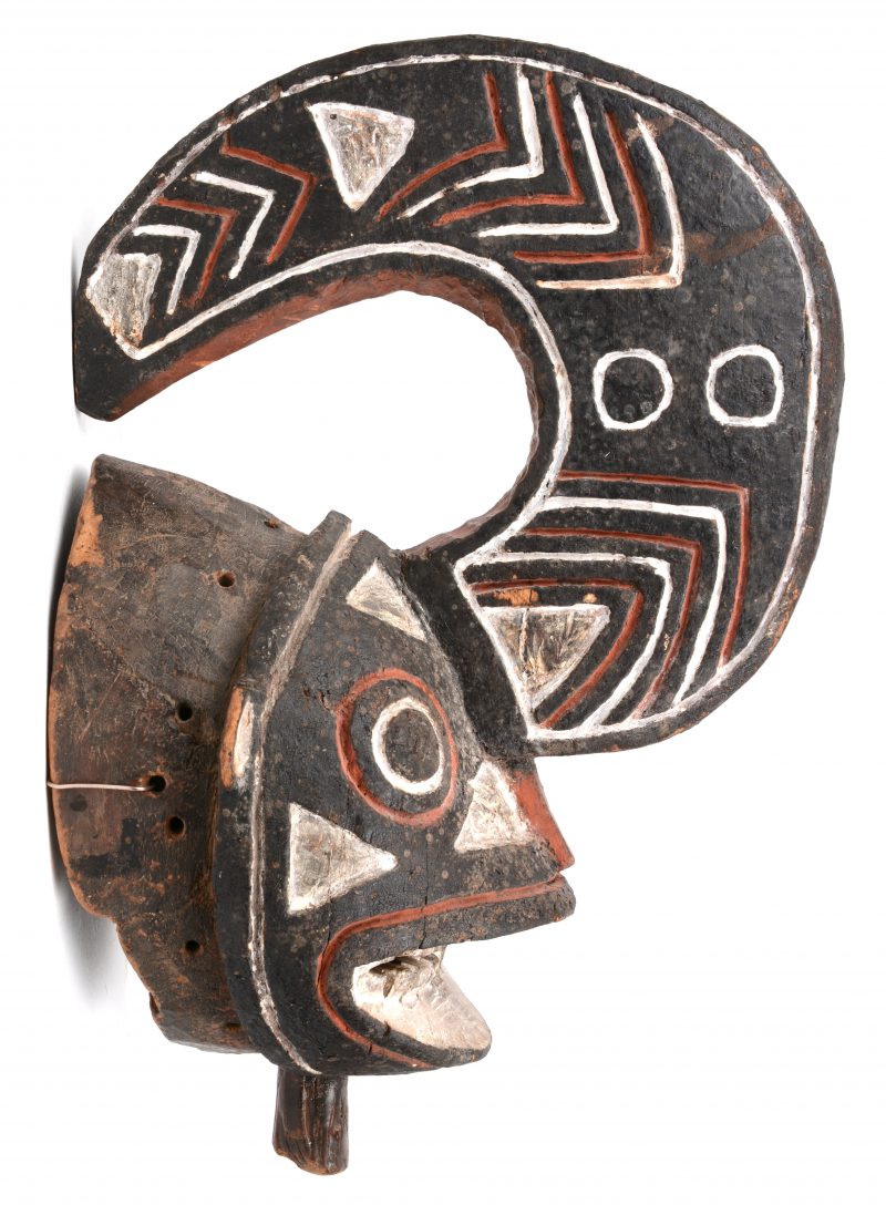 Een “Bobo” masker uit Burkina Fasso. Een authentiek stuk.