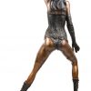 “Go-go-danseres”. Een bronzen beeld. Italiaans werk, jaren ‘70.