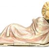“Baadster met ontblootte borst”. Een bronzen erotische voorstelling met wegklappend gewaad in de stijl van het weens brons.