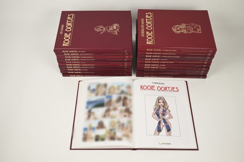 “Rode Oortjes.” Collectors editie van alle 21 volumes (meerdere tekenaars in verschillende bundels).