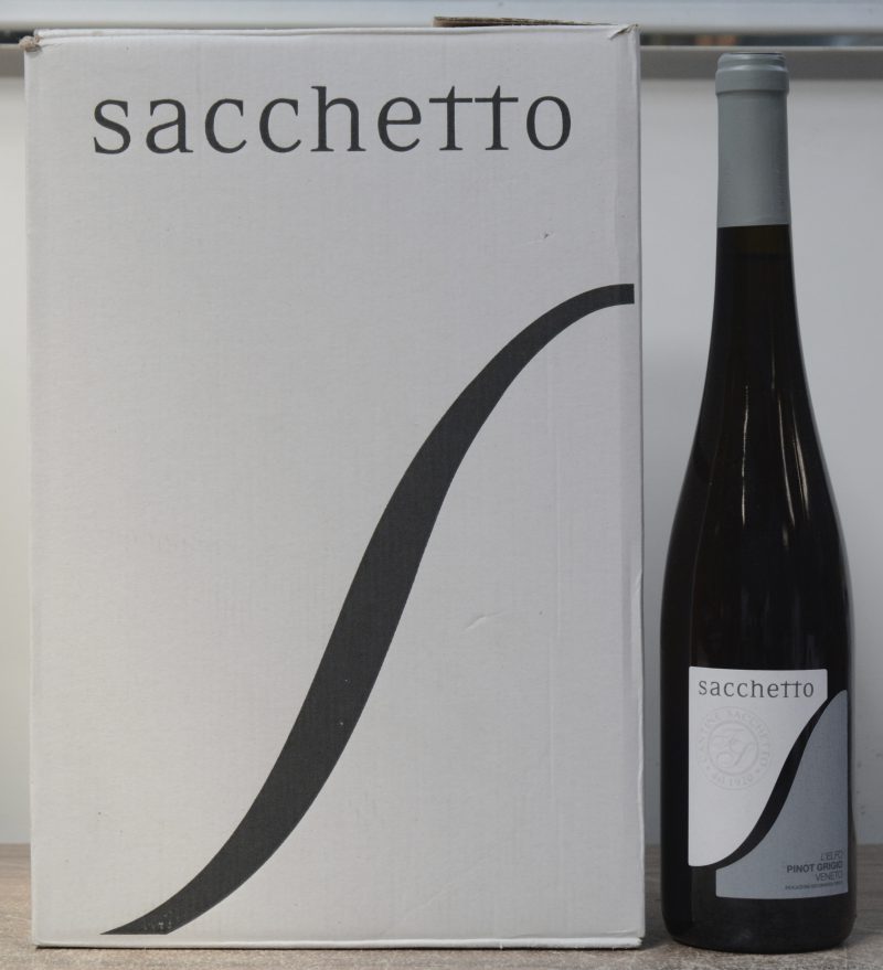 Sachetto “L’Elfo” Pinot Grigio I.G.T. Veneto   M.P. O.D. 2009  aantal: 6 Bt.