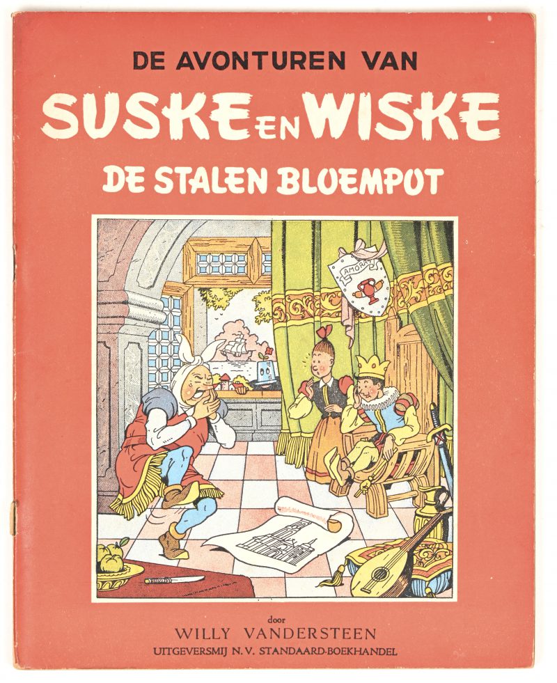 “De stalen bloempot” , De avonturen van Suske en Wiske, door Willy Vandersteen, 2e druk