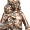 “Moeder en kind.” Een bronzen beeld.