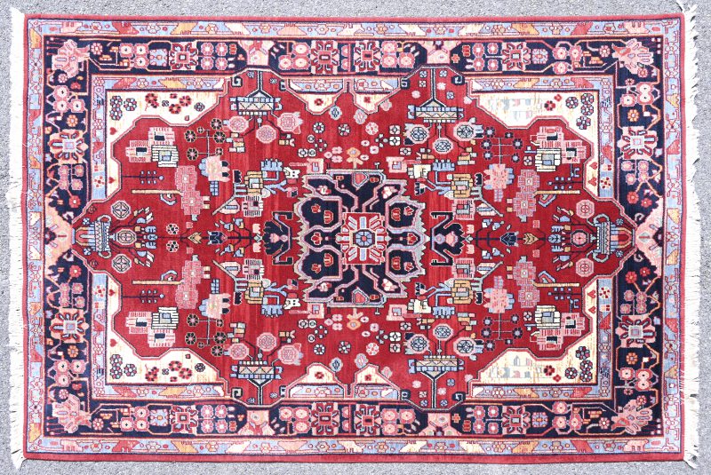 Een tapijt van Louis Depoortere.