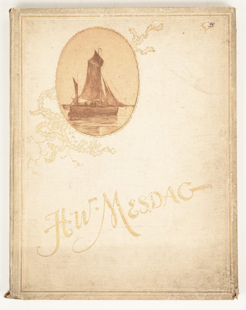 ‘Le peintre de la mer du nord’, Een map met etsen door PH. Zilcken naar de werken van H. W. Mesdag.