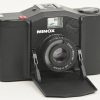 Een Minox 35mm TTL camera met tas en doosje.Uitgerust met een 2.8/35mm (90 cm - oneindig) en elektronische lichtmeter.