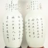 Een paar Chinees porseleinen vazen, met bloemendecor. Periode revolutie.