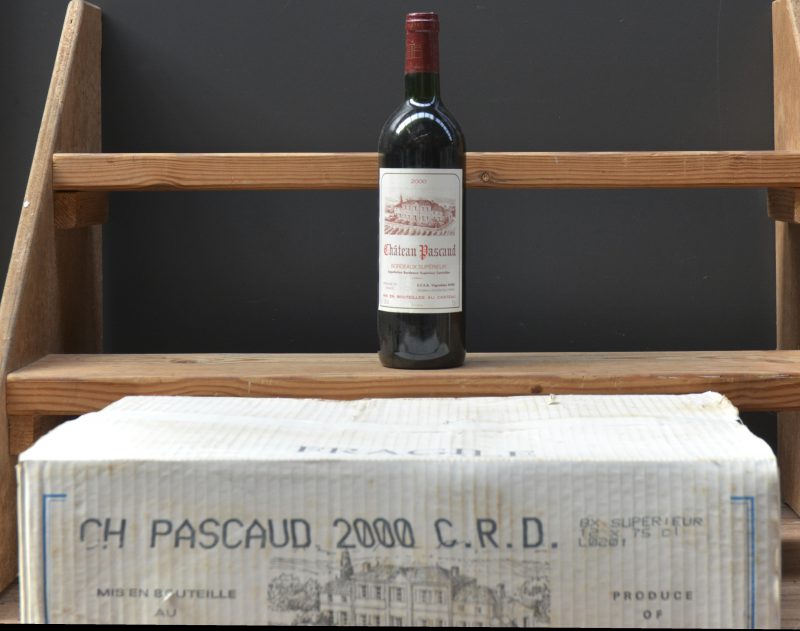 Ch. Pascaud A.C. Bordeaux Supérieur   M.C. O.D. 2000  aantal: 12 bt