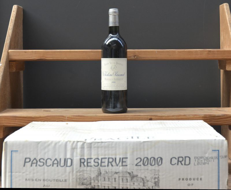 Ch. Pascaud Réserve A.C. Bordeaux Supérieur   M.C. O.D. 2000  aantal: 12 bt