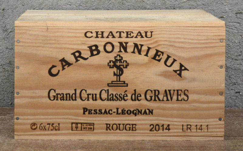 Ch. Carbonnieux A.C. Pessac-Léognan Grand cru classé  M.C. O.K. 2014  aantal: 6 bt