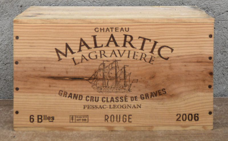 Ch. Malartic-Lagravière A.C. Pessac-Léognan Grand cru classé  M.C. O.K. 2006  aantal: 6 bt