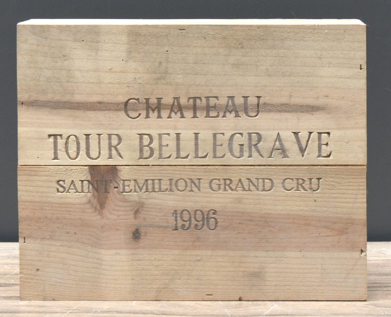 Ch. Tour Bellegrave A.C. St-Emilion grand cru   M.C. O.K. 1996  aantal: 3 bt