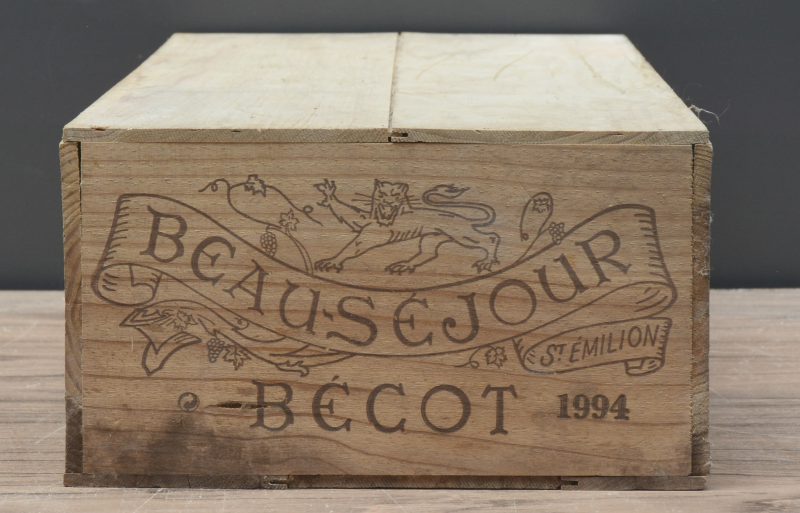 Ch. Beauséjour-Bécot A.C. St-Emilion grand cru classé   M.C. O.K. 1994  aantal: 12 bt