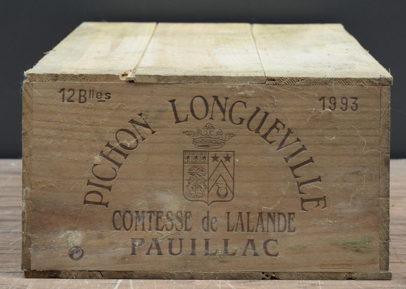 Ch. Pichon-Longueville Comtesse A.C. Pauillac 2e grand cru classé  M.C. O.K. 1993  aantal: 12 bt