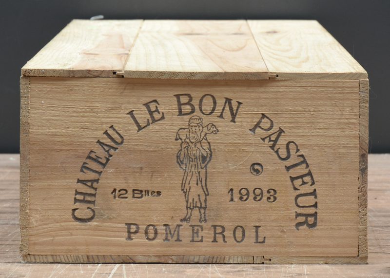 Ch. Le Bon Pasteur A.C. Pomerol   M.C. O.K. 1993  aantal: 12 bt