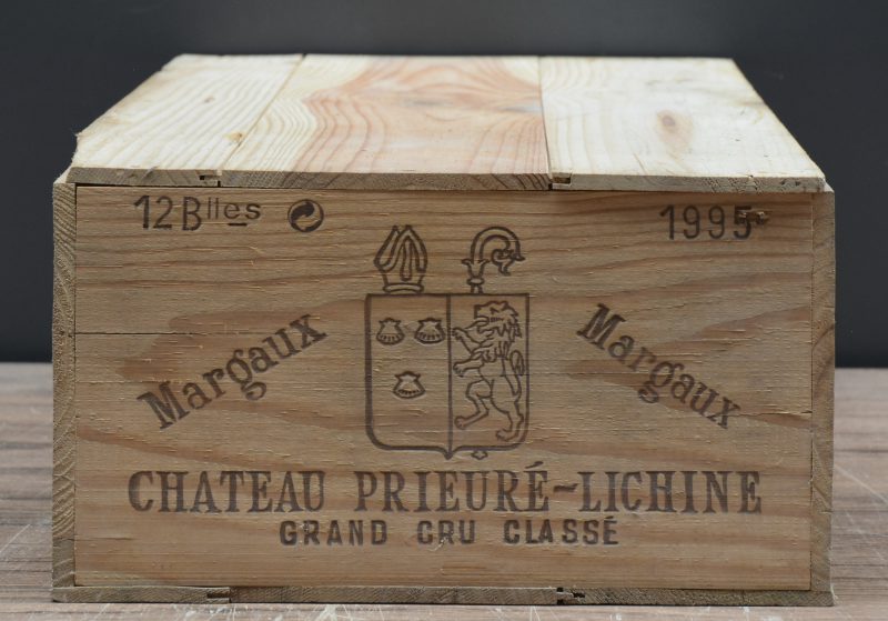 Ch. Prieuré-Lichine A.C. Margaux 4e grand cru classé  M.C. O.K. 1995  aantal: 12 bt