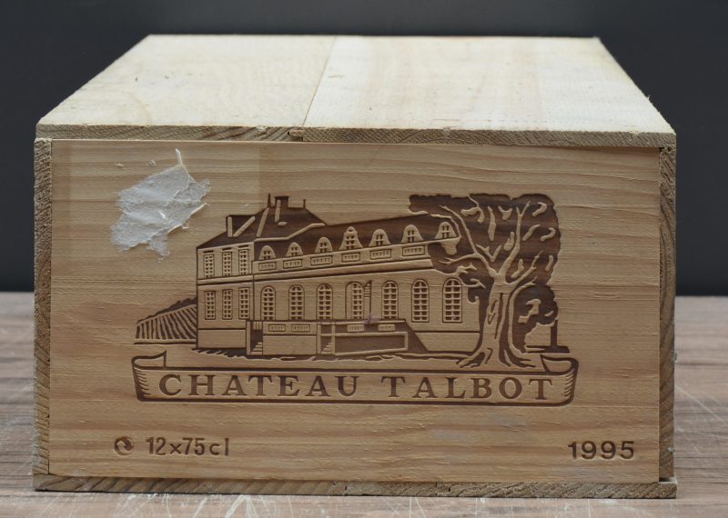 Ch. Talbot A.C. St-Julien 4e grand cru classé  M.C. O.K. 1995  aantal: 12 bt