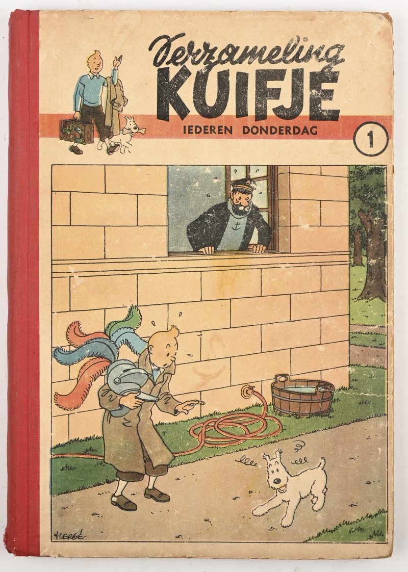 Een Kuifje verzameling album 1946.