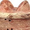 Een Afrikaanse terracotta beddenpoot uit Mali, vermoedelijk van de Djenne stam.