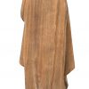 “Rouwende Madonna van Neurenberg”. Een houten gesculpteerd beeldje op marmeren voet. Eind 19e eeuw, Frankrijk.