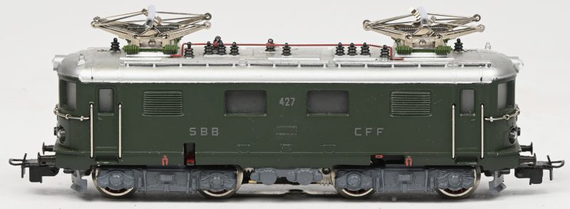 Märklin Ho, RET 800 elektrische locomotief, gefabriceerd tussen 1965-1969, met originele verpakking.