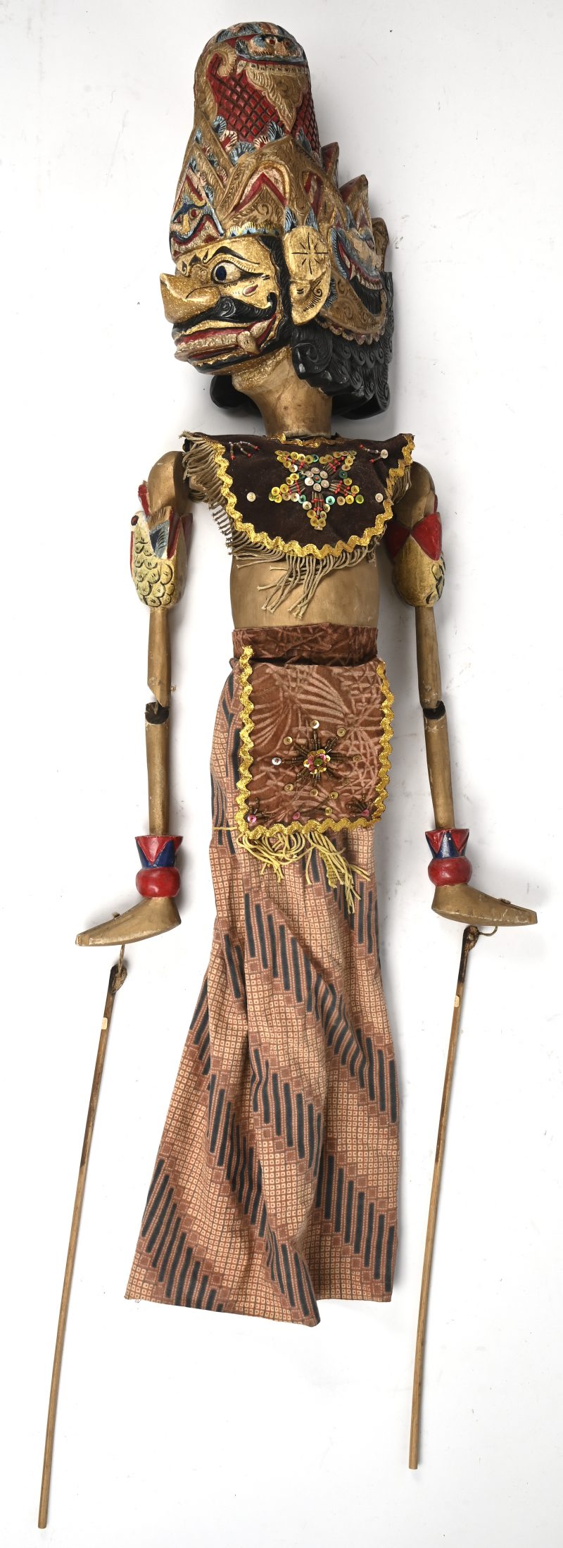 Een Indonesische Wajang pop.