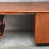 Een vintage ‘Boomerang’ bureau van het merk Imexcotra uit Aalst. Met de bijhorende bureaustoel, alles gemerkt.
