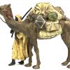 Een koud gepatineerde bronzen kameel in de geest van de Weense bronzen.