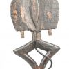 “Mbulu Ngulu”. Reliekbeeld van koper op hout, gedrage op metalen staander. Kota, Gabon.