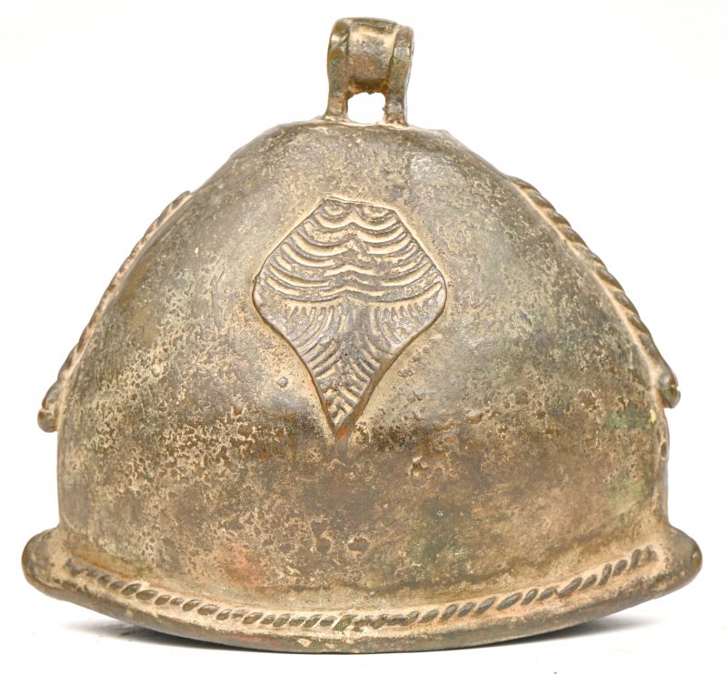 Een Indonesisch brons gesculpteerde Ossenbel.