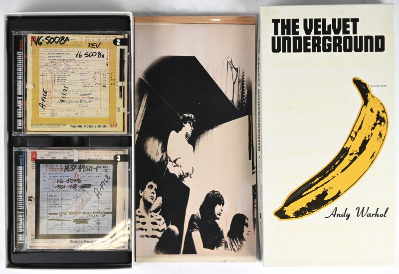 “The Velvet Underground”. Een collectors edition box met 5 cd’s en een boek.