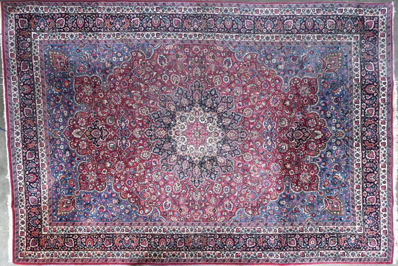 Een handgeknoopt Iranees tapijt?