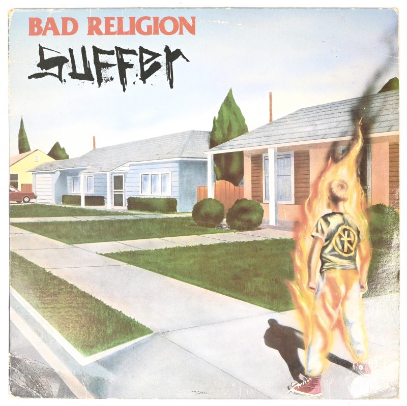 Bad Religion – Suffer - media Good+, sleeve Fair.Reissue, Unofficial Release, Epitaph – E-86404 - Vinyl, LP, Album.