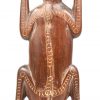 Een afrikaand godenbeeld in hout.