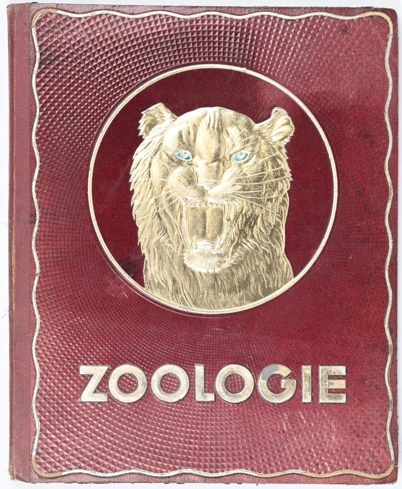 “Zoologie”. Een vintage prentkaart boek anno 1934, uitgave door Kwatta.