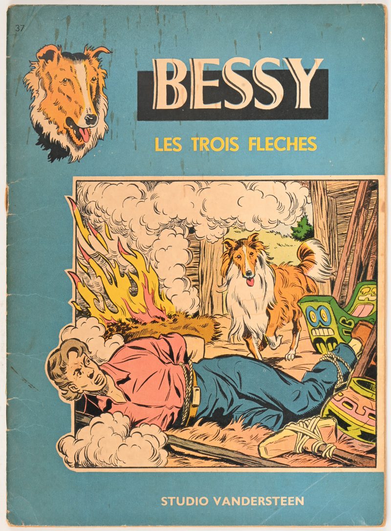 “Les trois fleches”. Een eerste druk Bessy, 1960.