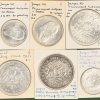 Een lot van 27 munten uit Duitsland. 5 Mark, Bayern Ludwig II 1874, Otto 1898, Luitpold 1911, Hamburg 1875 & 1903, Lübeck 1904, Preussen Friedrich 1888, Wilhelm II 1903 & 1913, telkens Ag 900/1000 27,77 g. 3 Mark, Bayern Luitpold 1911, Hamburg 1910, Preussen Willhelm II, 1908, 1910 Universität Berlin, 1911 Universität Breslau, 1913 25 Jahre, 1914, telkens Ag 900/1000 16,66 g. 2 Mark, Bayern Ludwig II 1876, Otto 1902, Luitpold 1911, Bremen 1904, Hamburg 1906, Preussen Wilhelm I 1876, Wilhelm II 1903, 1905, 200 Jahre 1901, Overwinning op Napoleon 1913, 25 Jahre 1913, telkens Ag 900/1000 11,11 g.