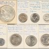 Een lot van 34 munten uit Noord-en Zuid-Amerika. V.S. 1/2 $ 1964 “Kennedy”, 1967, 1 Dime 1962, 1 $ 1887, 1923, 1979, 1 ct 1881, 1927, 1971, 5 ct, 1919, 1939, 10 ct, 1943, 1960, Set 3 st. Bicentennial 1976 (Ag). Paraguay, 4 centicimos 1870. Panama, 1/4 Balbao (Ag). Chili, 1 decimo 1880 (Ag), 1 peso 1933, 20 centavos 1933, 1945. Brazilië, 1 centavo 1975, 200 REis 1901, 100 Reis 1886, 10 Reis 1869. Argentinië, 50 centavos 1953, 20 c. 1897, 1952, 10 c. 1898, 5 c. 1905, 1952, 2 c. 1893, 1 c. 1889.