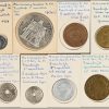 Een lot van 47 munten uit Frankrijk. 100 F, 1954, 50 F, 1953, 20 F, 1951, 10 F, 1966 (Ag 900/1000), 1952, 1949, 5 F, 1963 (Ag), 1933 x 2, 1949, 1970, 2 F, 1944, 1941, 1 F, 1914 (Ag), 1947, 1938, 1960, 1/2 F, 1963. 1 Decime 1814. 50 c. 1932, 1947, 25 c. 1903, 1905, 1928, 20 c. 1850 (Ag), 1963, 10 c. 1862, 1894, 1917, 1939, 1963, 5 c. 1891, 1916, 1920, 1924, 1963, 2 ct. 1856, 1889, 1898, 1912, 1 c. 1848, 1856, 1862, 1877, 1963.