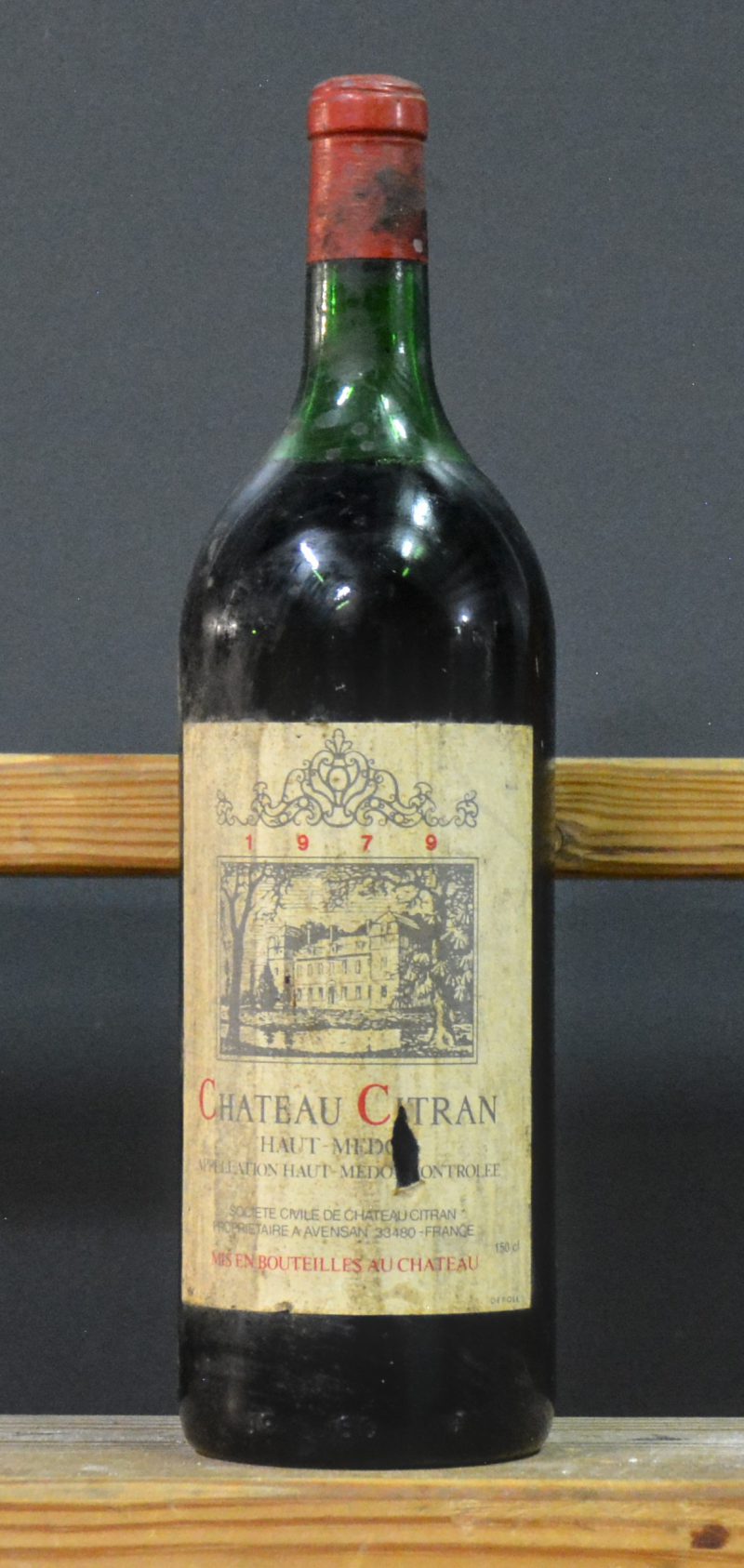 Ch. Citran A.C. Haut-Médoc Cru bourgeois  M.C.  1979  aantal: 1 Mag. ts