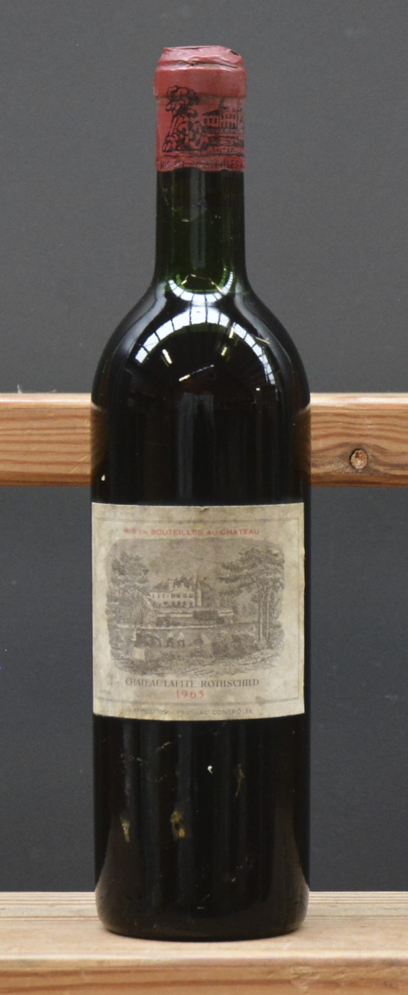 Ch. Lafite-Rothschild A.C. Pauillac 1e grand cru classé  M.C.  1965  aantal: 1 bt vts