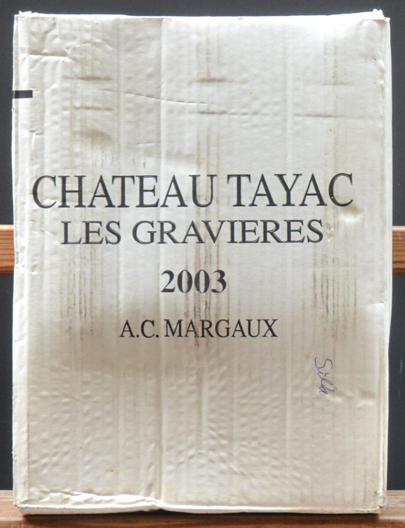 Ch. Tayac A.C. Margaux   M.C. O.D. 2003  aantal: 6 bt