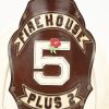 Een Amerikaanse brandweerhelm; circa 1950, Firehouse 5 plus 2.