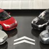 Een lot schaalmodel auto’s van Citroën bestaande uit een 2 dozen met 4 C4’s, 2 x C3 Pluriel, 2 x C4, 2 x C8 en 1 x Xsara Picasso. Hoofdzakelijk Norev. Schaal 1:43e. Toegevoegd een Burago Bugatti.