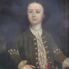 “Portret ten voeten uit van een jonge prins”. Olieverf op doek. Engelse school omstreeks 1700. Kleine herstellingen. Een half etiket achteraan vertoont het woord “highness” en de vermelding “After Sir Peter...” Dat zou mogelijk Peter Lely kunnen zijn.