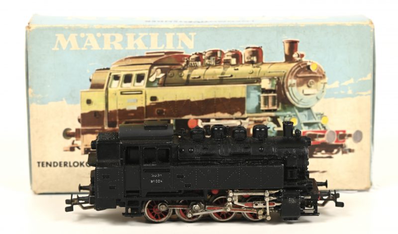 Märklin modeltrein 3031, ‘Tenderlokomotive’. Made in Western Germany.