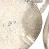 Een lotje van 2 stuks zilver bestaande uit een mandje, Nederlands gekeurd, 1911, 835‰, 105 gram en een zoutvatje, Birmingham, 1902, Barrowclift Silver, 25 gram.